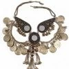 Miss Belly Dance Necklaces Belly Dance Coined Tribal Necklace With Mirrors | COINS AND MIRRORS