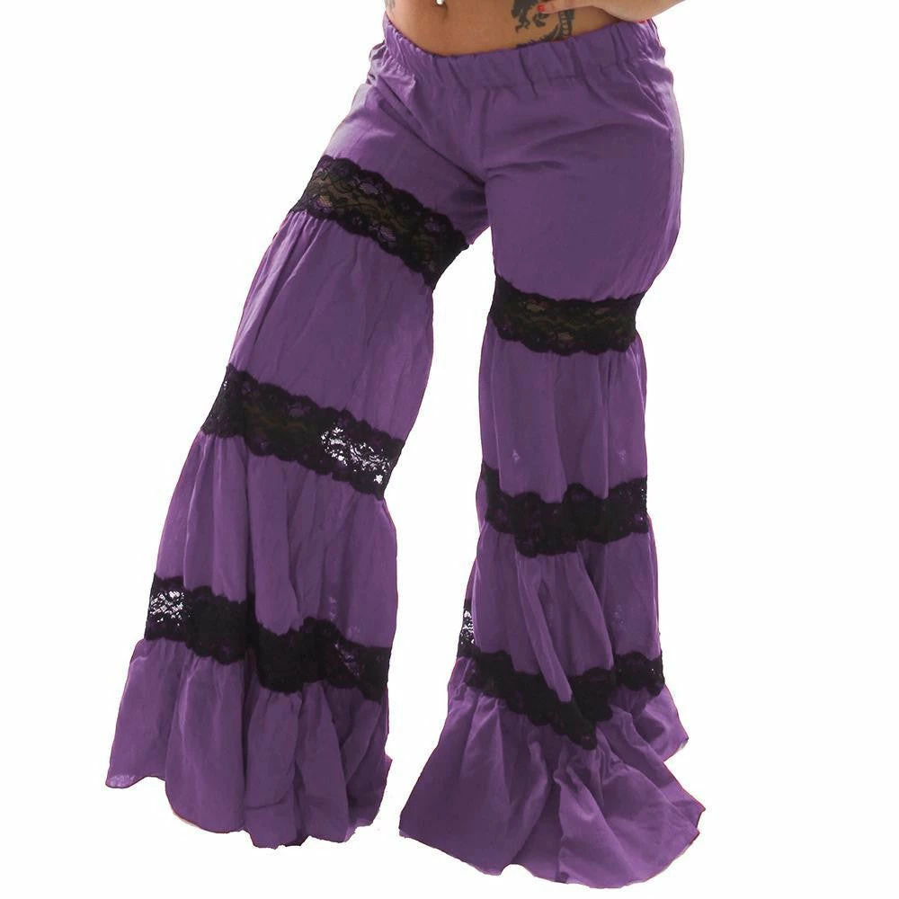 Miss Belly Dance Belly Dance Cotton & Lace Harem Pants | BEYOND THE EXPO BOTTOMS 3 Miss Belly Dance Belly Dance Cotton & Lace Harem Pants | BEYOND THE EXPO BOTTOMS