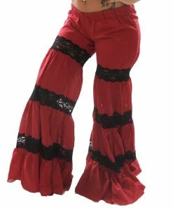 Miss Belly Dance Belly Dance Cotton & Lace Harem Pants | BEYOND THE EXPO BOTTOMS