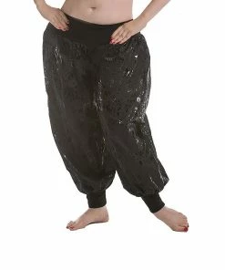 Miss Belly Dance Belly Dance Cotton Patterned Harem Pants | DAZZLE DANCE PANTS BOTTOMS
