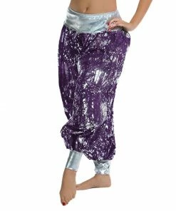 Miss Belly Dance Belly Dance Cotton Patterned Harem Pants | DAZZLE DANCE PANTS BOTTOMS
