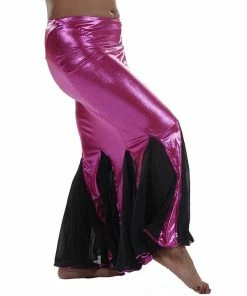 Miss Belly Dance BOTTOMS Belly Dance Glossy Lycra Mermaid Skirt