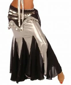 Miss Belly Dance BOTTOMS Belly Dance Glossy Lycra Mermaid Skirt