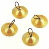 Miss Belly Dance Belly Dance Gold Plain Zill/Finger Cymbals PROPS