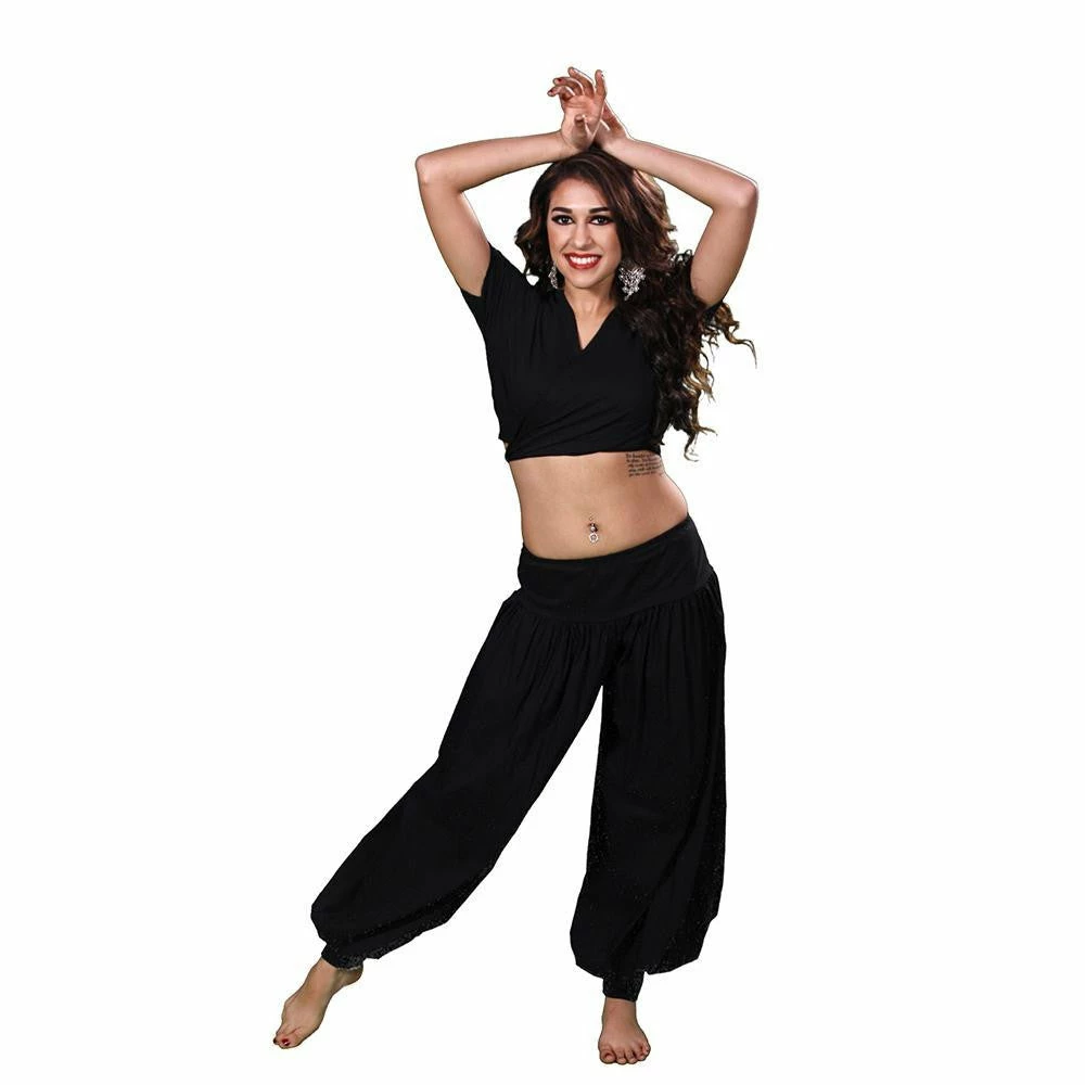 Miss Belly Dance Belly Dance Harem Pants & Choli Top Costume Set | THE BELLY BASIC BELLY DANCE COSTUMES 2 Miss Belly Dance Belly Dance Harem Pants & Choli Top Costume Set | THE BELLY BASIC BELLY DANCE COSTUMES