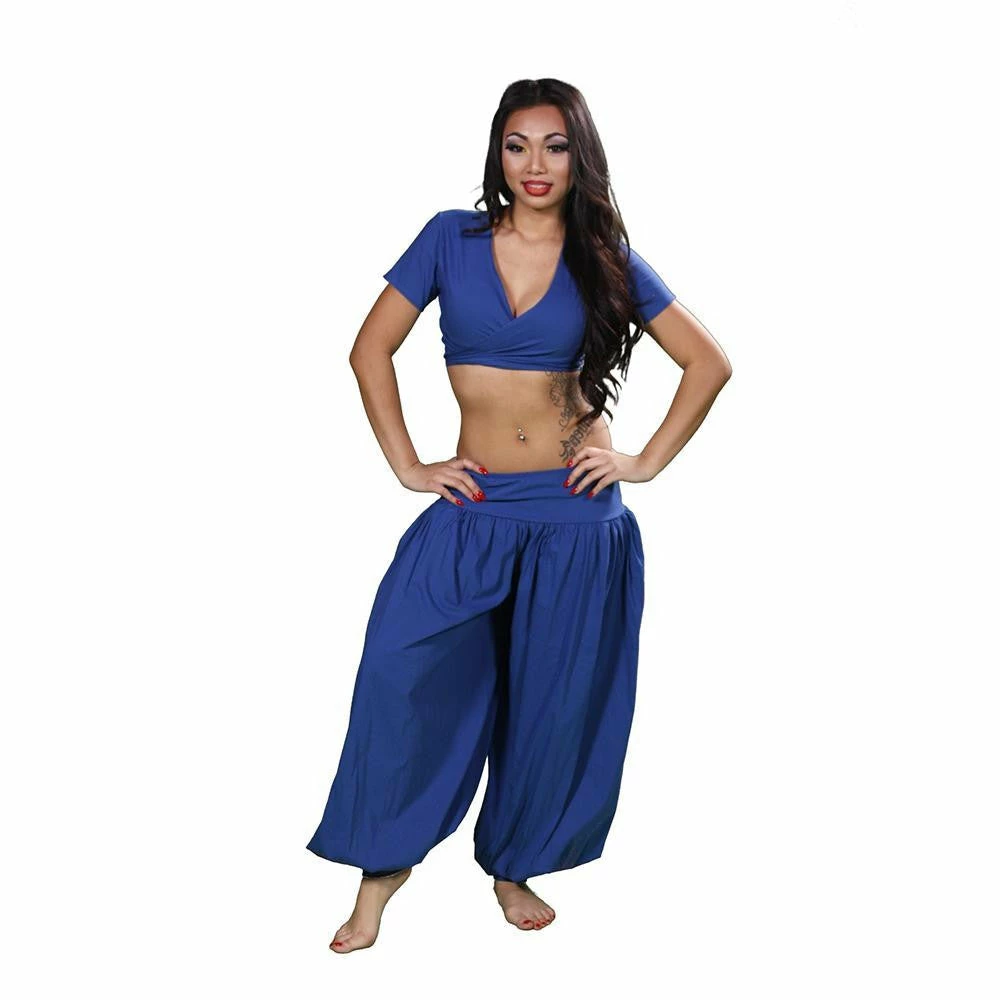 Miss Belly Dance Belly Dance Harem Pants & Choli Top Costume Set | THE BELLY BASIC BELLY DANCE COSTUMES 3 Miss Belly Dance Belly Dance Harem Pants & Choli Top Costume Set | THE BELLY BASIC BELLY DANCE COSTUMES