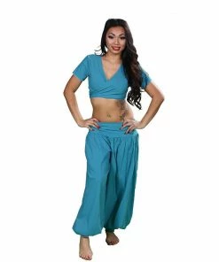 Miss Belly Dance Belly Dance Harem Pants & Choli Top Costume Set | THE BELLY BASIC BELLY DANCE COSTUMES 8 Miss Belly Dance Belly Dance Harem Pants & Choli Top Costume Set | THE BELLY BASIC BELLY DANCE COSTUMES