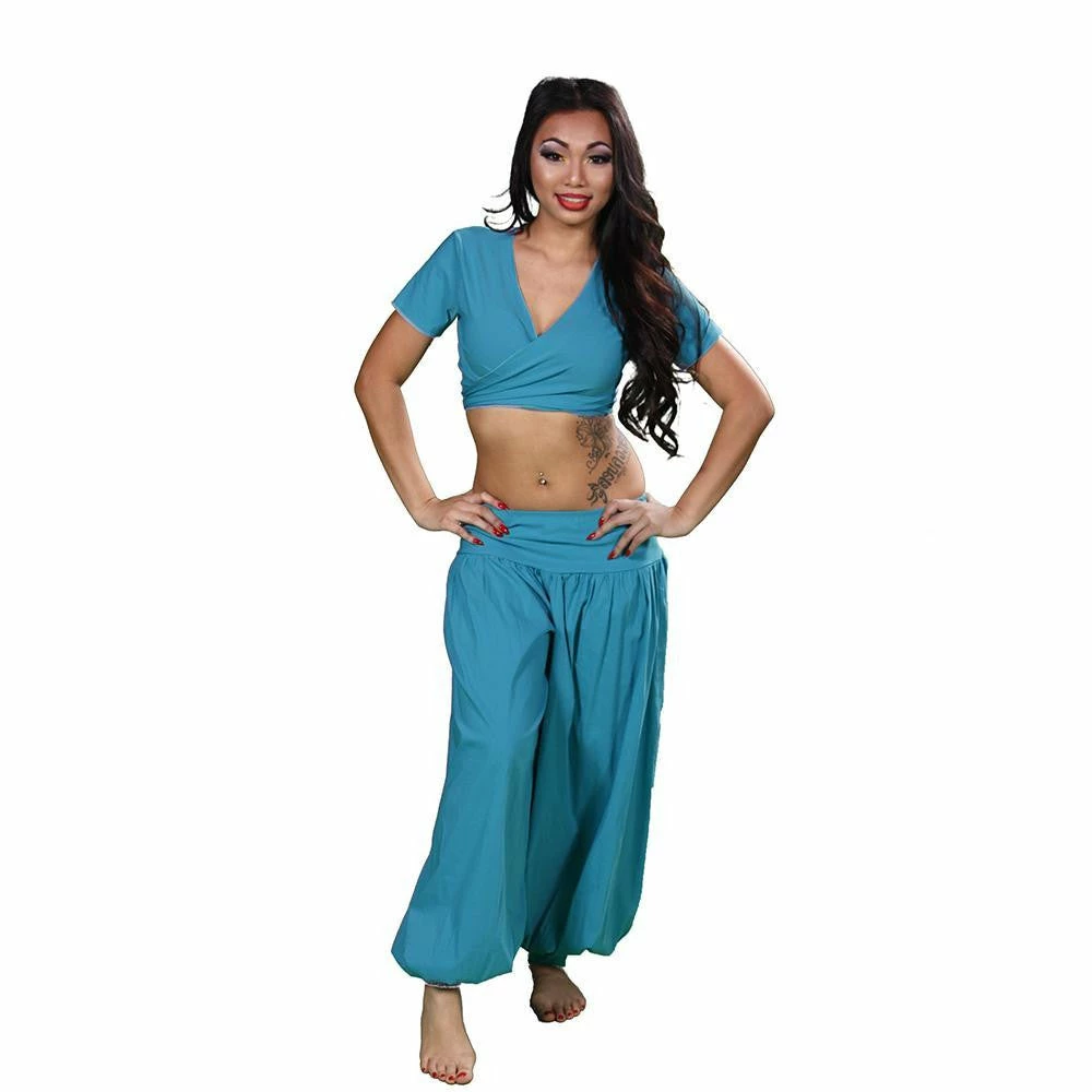 Miss Belly Dance Belly Dance Harem Pants & Choli Top Costume Set | THE BELLY BASIC BELLY DANCE COSTUMES 4 Miss Belly Dance Belly Dance Harem Pants & Choli Top Costume Set | THE BELLY BASIC BELLY DANCE COSTUMES