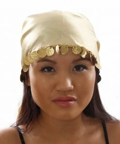 Miss Belly Dance Belly Dance Head Coin Scarf Bandana | LALAINE 2 Headwear