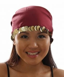 Miss Belly Dance Belly Dance Head Coin Scarf Bandana | LALAINE 2 Headwear