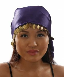 Miss Belly Dance Belly Dance Head Coin Scarf Bandana | LALAINE 2 Headwear