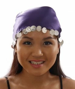 Miss Belly Dance Belly Dance Head Coin Scarf Bandana | LALAINE 2 Headwear
