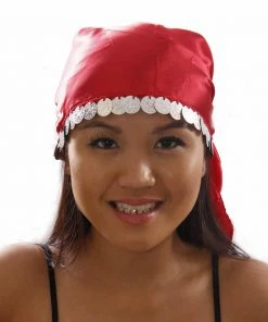 Miss Belly Dance Belly Dance Head Coin Scarf Bandana | LALAINE 2 Headwear