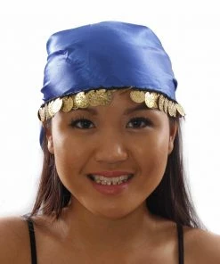 Miss Belly Dance Belly Dance Head Coin Scarf Bandana | LALAINE 2 Headwear