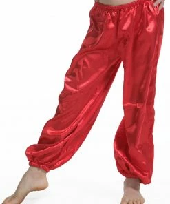 MissBellyDance Belly Dance Kids Satin Harem Pants | SHINE ON 10 MissBellyDance Belly Dance Kids Satin Harem Pants | SHINE ON