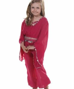 Miss Belly Dance Belly Dance Kids Top & Harem Pants Costume Set | JUNIOR RAQS