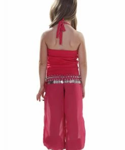 Miss Belly Dance Belly Dance Kids Top & Harem Pants Costume Set | RAQUIN RIGHT