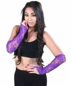 Miss Belly Dance Gloves & Arm Bands Belly Dance Lace Gloves LOLI LOOK