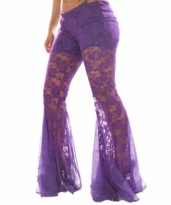 Miss Belly Dance BOTTOMS Belly Dance Lace Harem Pants |