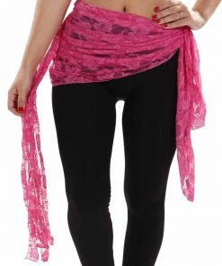 Miss Belly Dance BOTTOMS Belly Dance Lace Hip Scarf | GOTH LACE