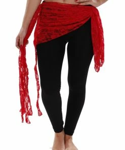 Miss Belly Dance BOTTOMS Belly Dance Lace Hip Scarf | GOTH LACE