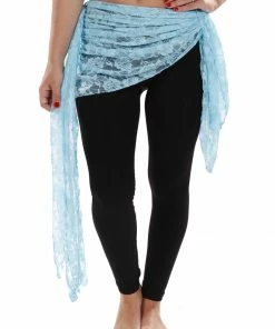 Miss Belly Dance BOTTOMS Belly Dance Lace Hip Scarf | GOTH LACE