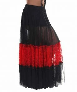 Miss Belly Dance Belly Dance Lace & Sheer 25 Yard Skirt | LACE OF BELEZA 8 Miss Belly Dance Belly Dance Lace & Sheer 25 Yard Skirt | LACE OF BELEZA