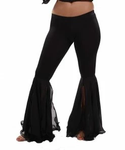 Miss Belly Dance BOTTOMS Belly Dance Lycra & Chiffon Harem Pants |