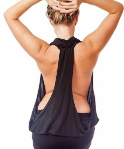 Miss Belly Dance TOPS Belly Dance Lycra Open Back Top | SORRAIAH'S STAR TOP