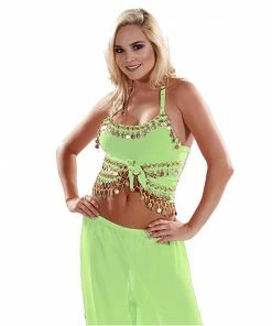 Miss Belly Dance Belly Dance Lycra Tank-Top | KARSILAMA TOPS