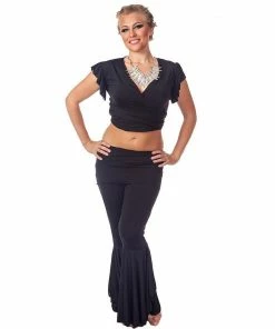 Miss Belly Dance BELLY DANCE COSTUMES Belly Dance Lycra Top & Pants Costume Set |