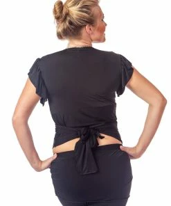 Miss Belly Dance Belly Dance Lycra V-Neck Top | KAWAII RAQS