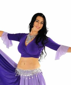 Miss Belly Dance Belly Dance Lyrca Choli Top | CEBU WISH TOPS