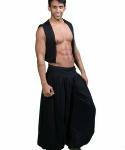 Miss Belly Dance Belly Dance Men's Harem Pants & Vest Costume Set | RAQS IS THE NIGHT