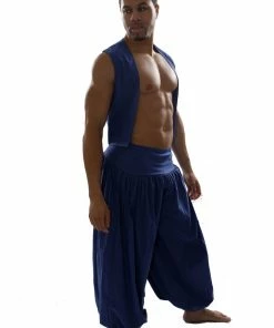Miss Belly Dance Belly Dance Men's Harem Pants & Vest Costume Set | RAQS IS THE NIGHT