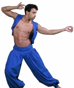 Miss Belly Dance Belly Dance Men's Harem Pants & Vest Costume Set | RAQS IS THE NIGHT
