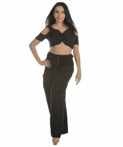 Miss Belly Dance BELLY DANCE COSTUMES Belly Dance Pant & Top Costume Set | BEYOND BASICS BELLYDANCE ENSEMBLE