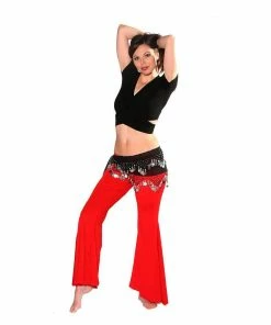 Miss Belly Dance Belly Dance Pants, Choli, & Hip Scarf Costume Set | BOM BOLERO