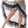 Miss Belly Dance Belly Dance Patterned And Lace Skirt | PAISLEY RAYS BOTTOMS