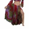 Miss Belly Dance Belly Dance Patterned Skirt With Slit | SHEER SHOWTIME