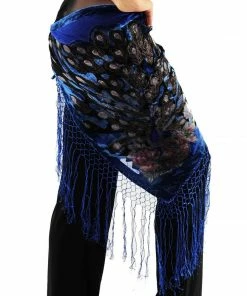 Miss Belly Dance Belly Dance Peacock Hip Scarf | PARSI-BOLO