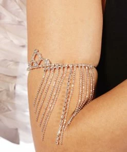 Miss Belly Dance Belly Dance Rhinestone Crown Arm Band JEWELRY & ACCESSORIES