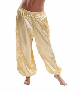 Miss Belly Dance Belly Dance Satin Harem Pants |