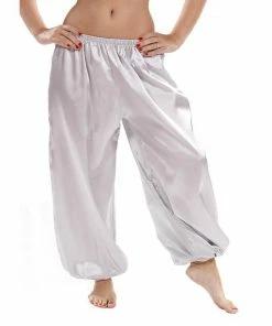 Miss Belly Dance Belly Dance Satin Harem Pants |
