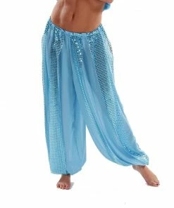 Miss Belly Dance BOTTOMS Belly Dance Sequined Harem Pants | B'ALINOLU SPARKLE