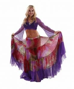 Miss Belly Dance Belly Dance Sheer 25 Yard Skirt | CYPRUIA SKIRT BOTTOMS