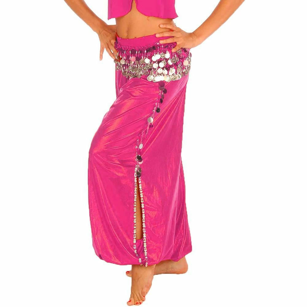 Miss Belly Dance BOTTOMS Belly Dance Shiny Lycra Harem Pants With Side Slits | MUITOSEI 4 Miss Belly Dance BOTTOMS Belly Dance Shiny Lycra Harem Pants With Side Slits | MUITOSEI