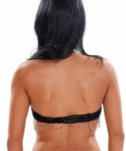 Miss Belly Dance Belly Dance Shiny Tribal Bra | Raqs N' Rock Bra TOPS