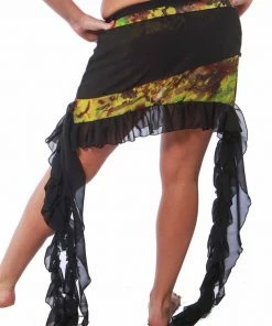 Miss Belly Dance Belly Dance Short Pattern Skirt | URBAN SHIMMER SKIRT BOTTOMS