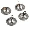 Miss Belly Dance PROPS Belly Dance Silver Detailed Zill/Finger Cymbals